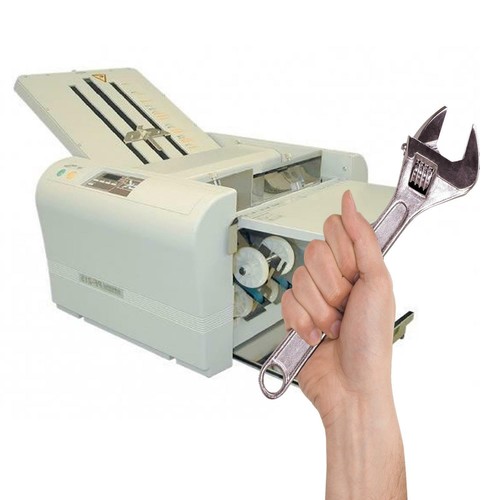 Paper folding machine repair - paper,