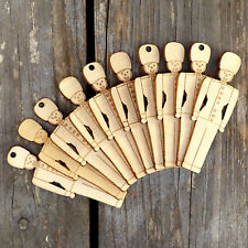 10x Wooden Toy Soldier British