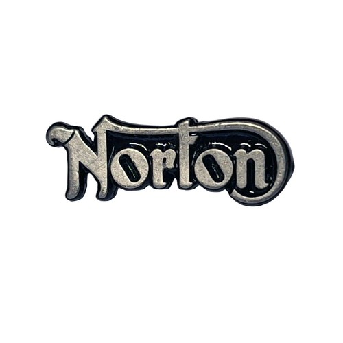 Biker norton motorcycle pin - 1,