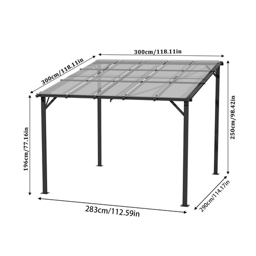 Garden pergola awning gazebo - garden,