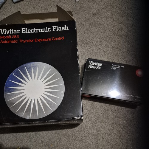 Vivitar 283 flash filter - flash, kit