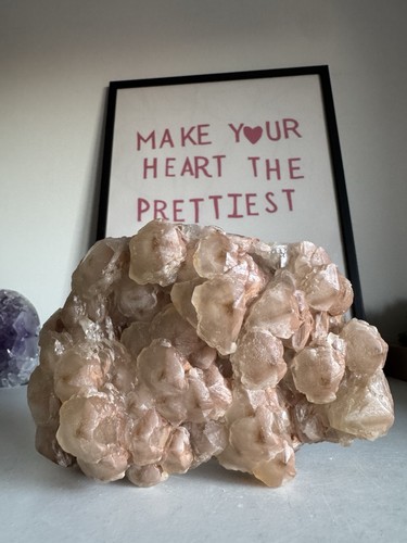 Large stunning calcite crystal - calcite,