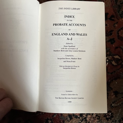 Probate accounts england - accounts,