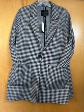 Nwt Sanctuary plaid black and
