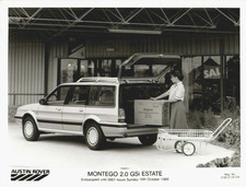 Rover Montego 2.0 GSi Estate 1988-1989 UK Market Press Photograph Tailgate Open
