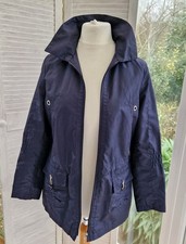 QVC Centigrade Navy Zip Front