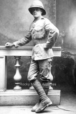 Cmk-30 Military Portrait, Italian Helmet and Boots. Photo