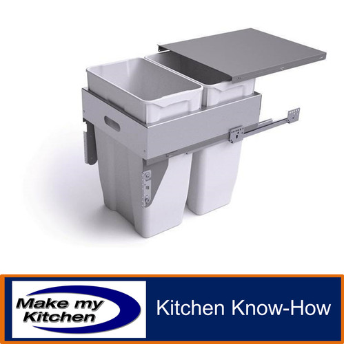 Kitchen bin integrated pull - kitchen,