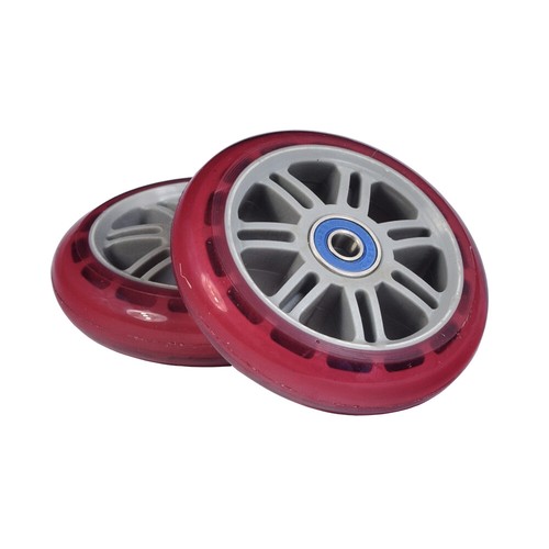 Kick scooter wheels with - kick,