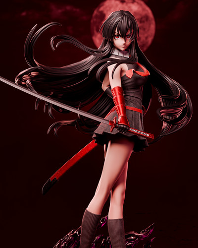 Akame printed resin model - akame,