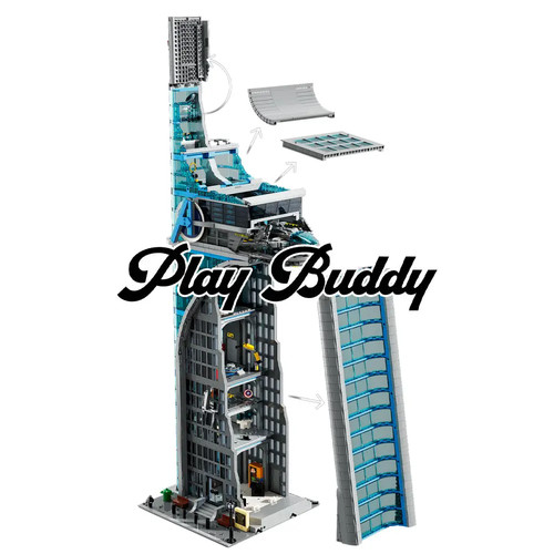 Marvel avengers tower - marvel, (76269)