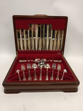 George Butler 44 Piece Silver Plate Canteen of Cutlery 
