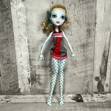 Monster High Dead Tired Ghoulia Yelps Doll Curly Hair with Web Hands 2008