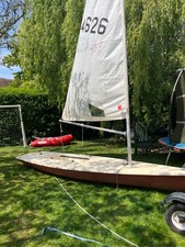 Laser 1 Sailing Dinghy with Trolley , road trailer and new covers
