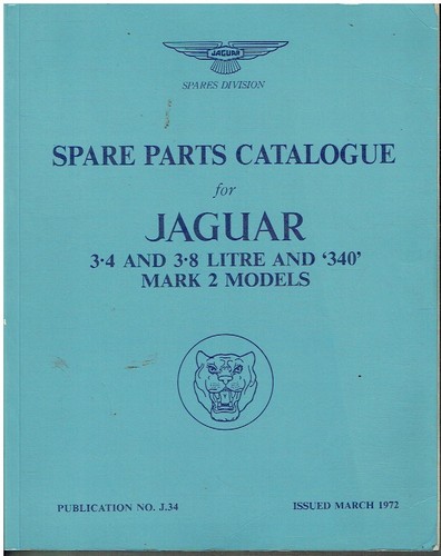 Jaguar mk2 8 340 - 3.4, ,