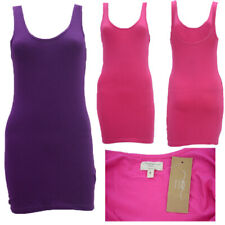 NEW LOOK Womens Bodycon Dress Sleeveless Mini Tank Tops Summer Midi Vest 6 - 14