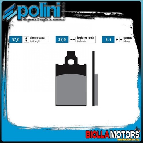 174 0012 front polini - polini, brake