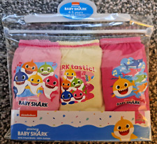 Girls Baby Shark Pack Of 3