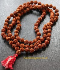 Rudraksha 10mm Japa Mala with