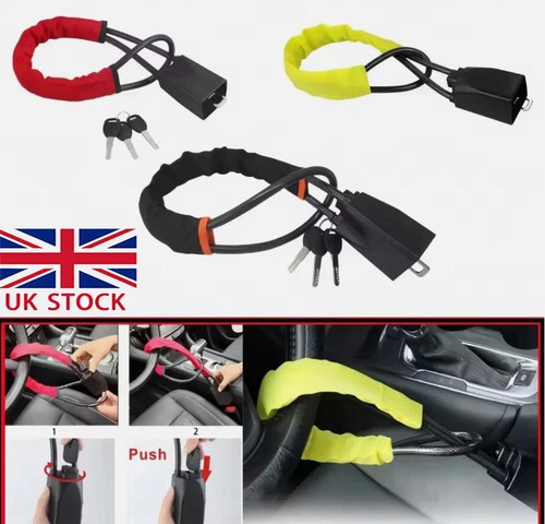 Steering wheel lock anti theft - lock, anti-theft