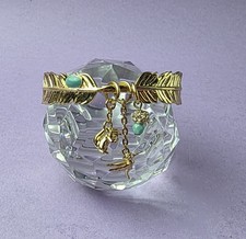 Disney Couture Pocahontas Feather Cuff Bracelet