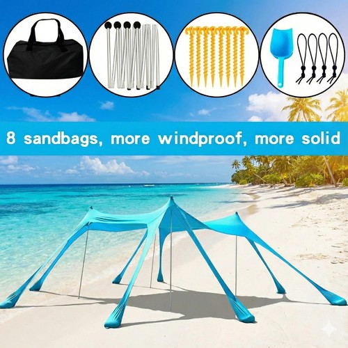 Upf50 beach tent sun shade - beach,