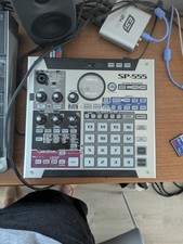 Roland SP-555 Sampler and Fx Processor with Power Supply