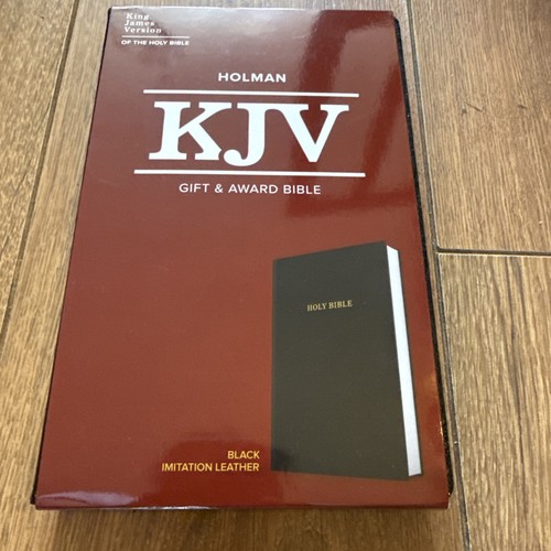 Kjv bible black imitation - kjv,