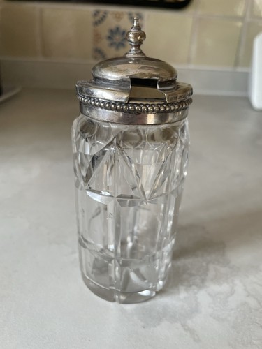 Vintage heavy cut glass - vintage,