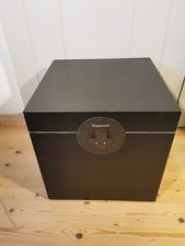 Oriental black lacquered cube - oriental,