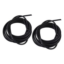 2x 10ft 3mm 1/8"ID Silicone Air Vacuum Hose Line Pipe Tube Universal Part