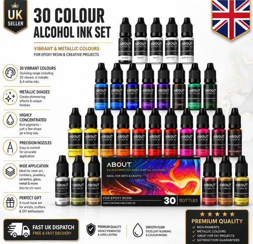 Colour alcohol ink set for - alcohol,