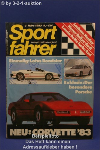 Sport driver corvette - sport,
