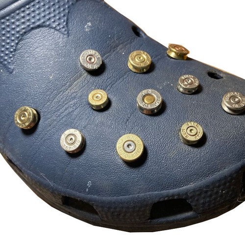 Bullet casing shoe charms - ,
