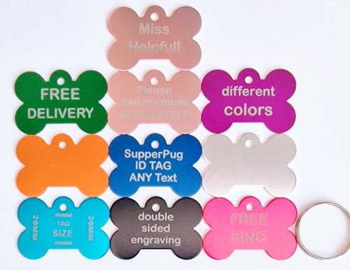 Personalised dog tag engraved - personalised,