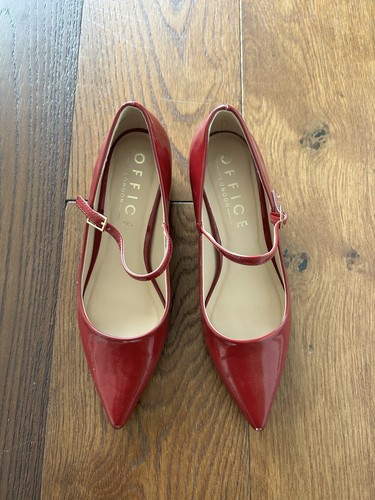 Office london red mary jane - mary,