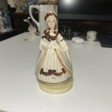 Vintage porcelain lady music - vintage,