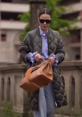 Arket women quilted - women's, coat