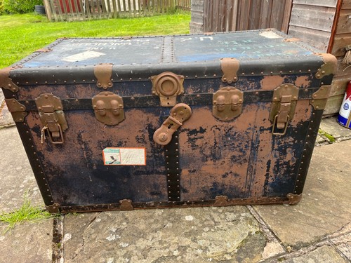 Ww2 raf officer trunk - raf,