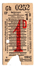 Bus ticket: London Road Car