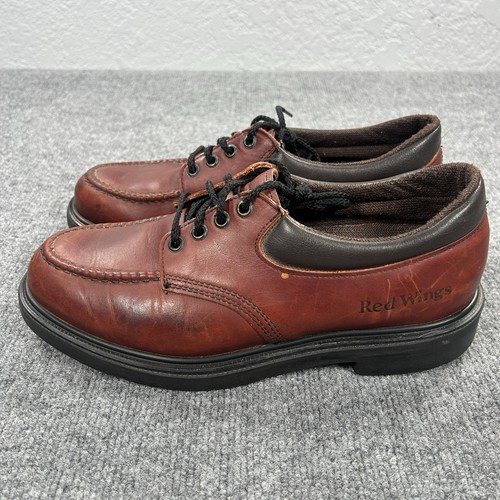Red wing moc toe - wing, oxford