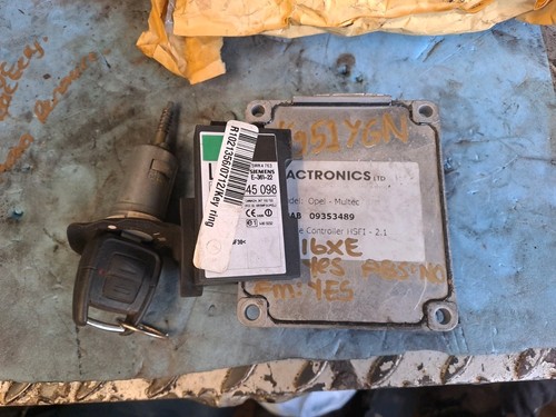 2001 vauxhall astra z16xe ecu - vauxhall,