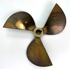 3 Blade Vintage Solid Brass