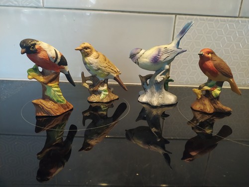 Bird figurines matt - figurines, in