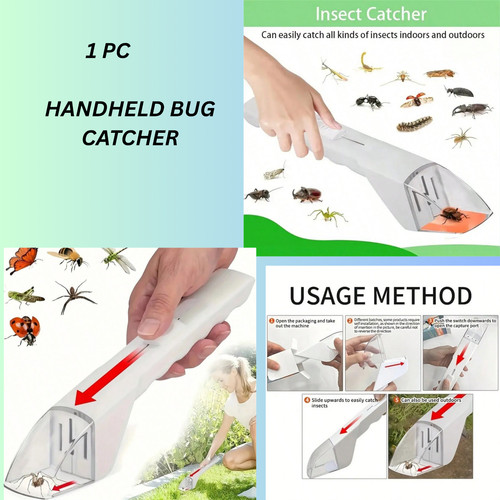 Handheld insect catcher spider - handheld,