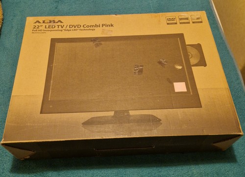 Alba led dvd combi - led, pink