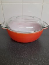 Vintage Pyrex Deep Coral