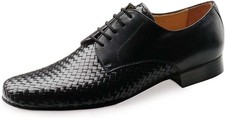 Werner Kern Mens Dance Shoes 28018 - Black Leather - 2 cm Ballroom