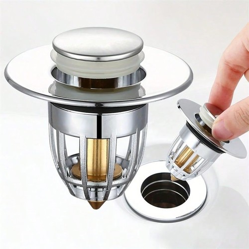 Universal bathroom sink plug - bathroom,