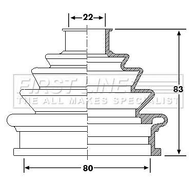 First line rear inner boot - first,